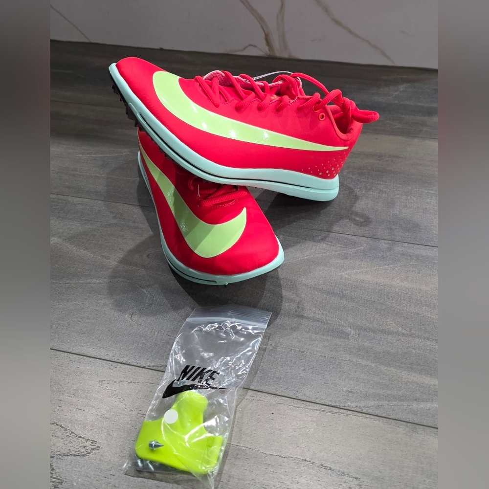 NEW Nike Triple Jump Elite 3- Bright Crimson Lime (M10.5/12)